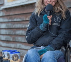 Sarah Gaisford's independence at risk after cruel theft