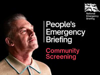 Concerned communities host national climate change film