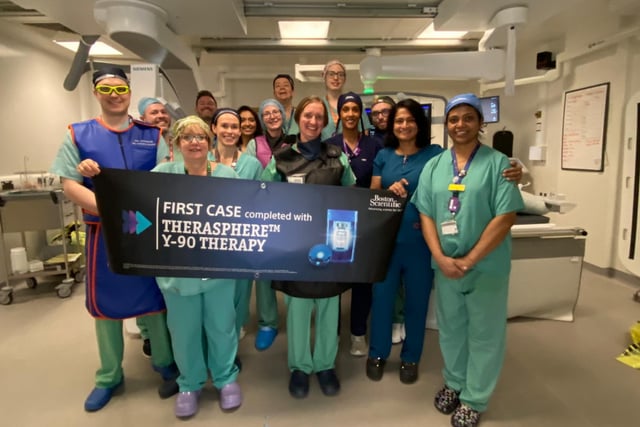 Plymouth NHS treats first cancer patient with advanced SIRT