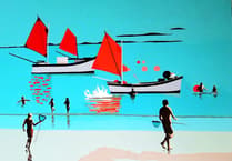 Discover vibrant art at 'Into the Blue'
