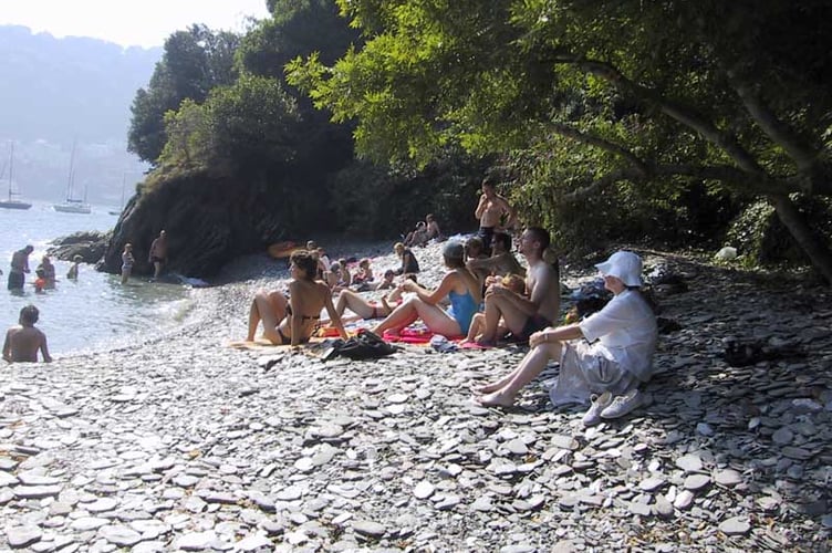 Lighthouse Beach at Kingswear