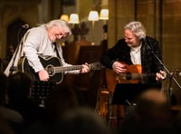 Reg Meuross and Phil Beer bring Woody Guthrie's legacy to Totnes