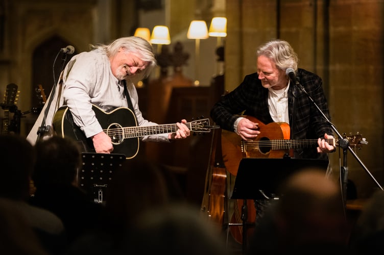 Reg & Phil in action Ph: Natalie Shaw