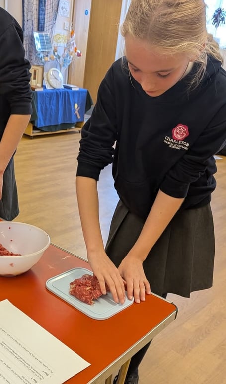 The cooking is underway at Charleton