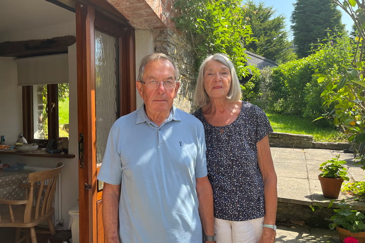 Steve and Sue Toone disagree with the double council tax charge on second homes.