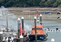 Person rescued as boat destroyed in Salcombe blaze