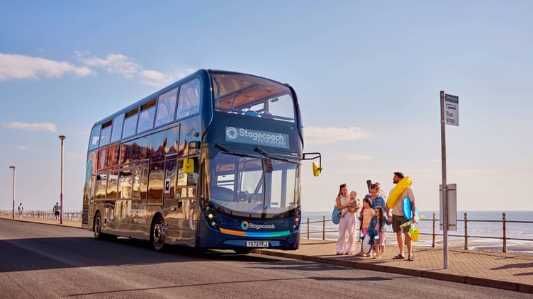 A Stagecoach bus