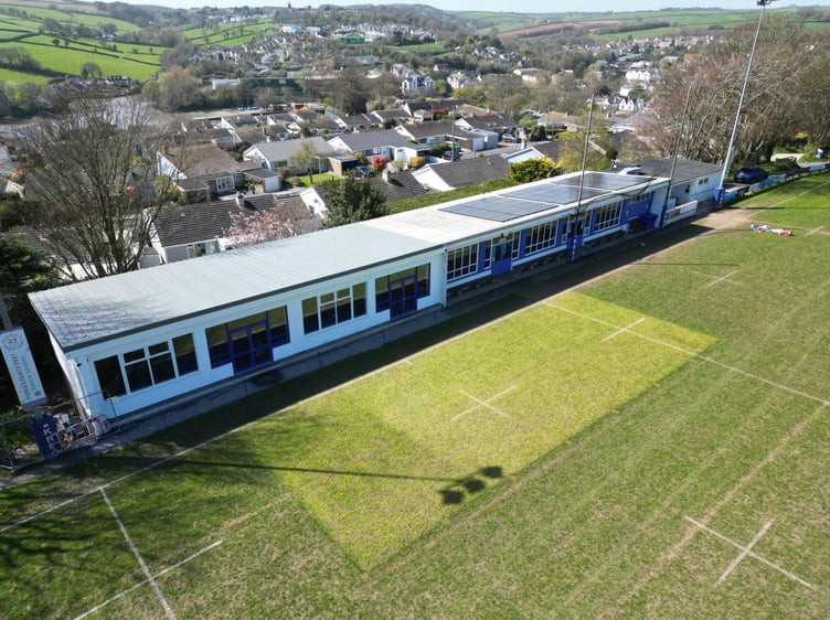 Kingsbridge RFC clubhouse extension.