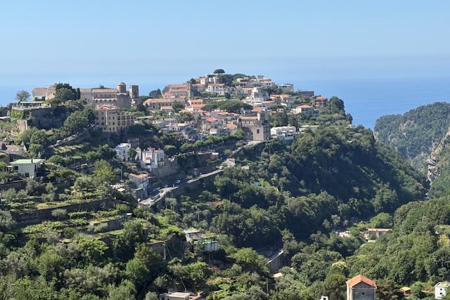 Ravello on its hilltop - Elaine Hitch