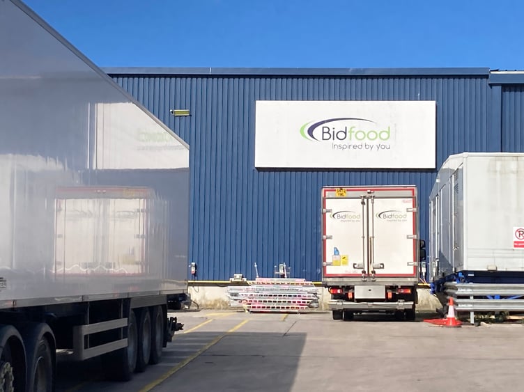 The Bidfood depot