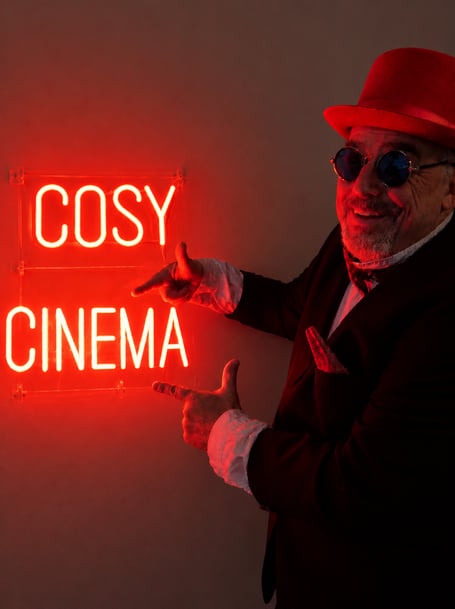 Let's do the timewarp again - Buckfastleigh's Cosy Cinema volunteer and town mayor  Paul Georgiades