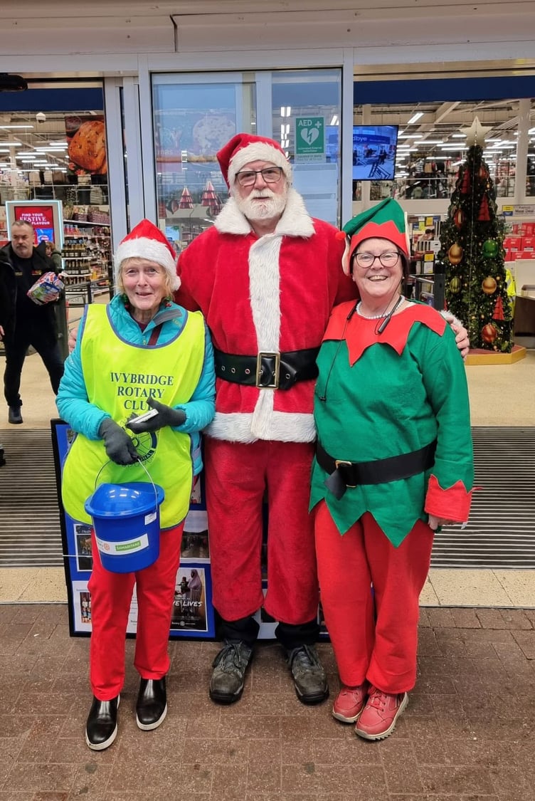 Ivybridge Rotary static collection at Tesco in 2025.