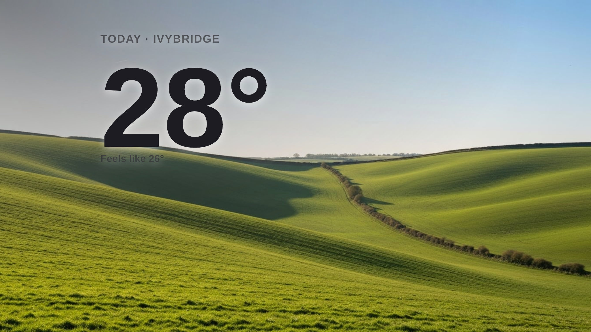 Sunny skies for Ivybridge today - here's what to expect
